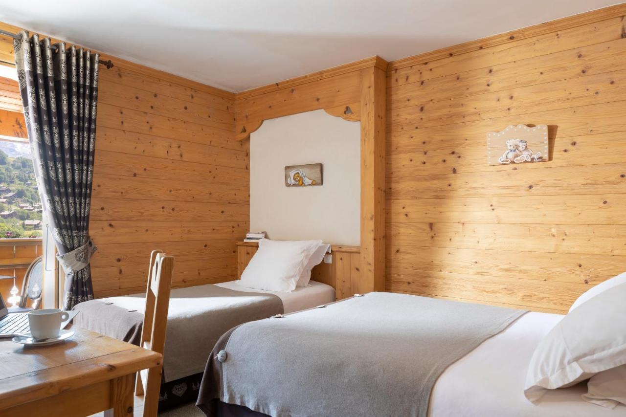 Logis La Croix-Saint-Maurice Otel Le Grand-Bornand Dış mekan fotoğraf